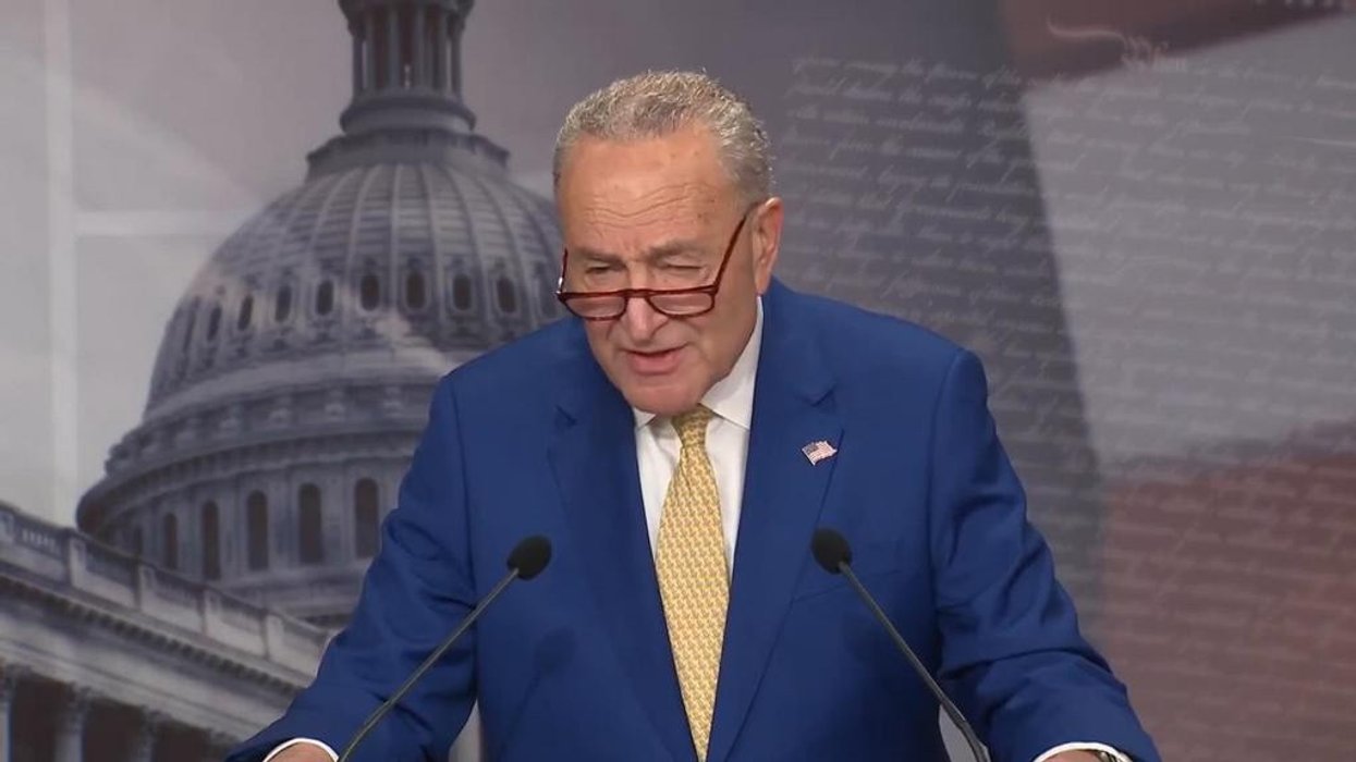 Chuck Schumer insists Biden's 'mental acuity Is GREAT' and suggestions otherwise are 'propaganda'