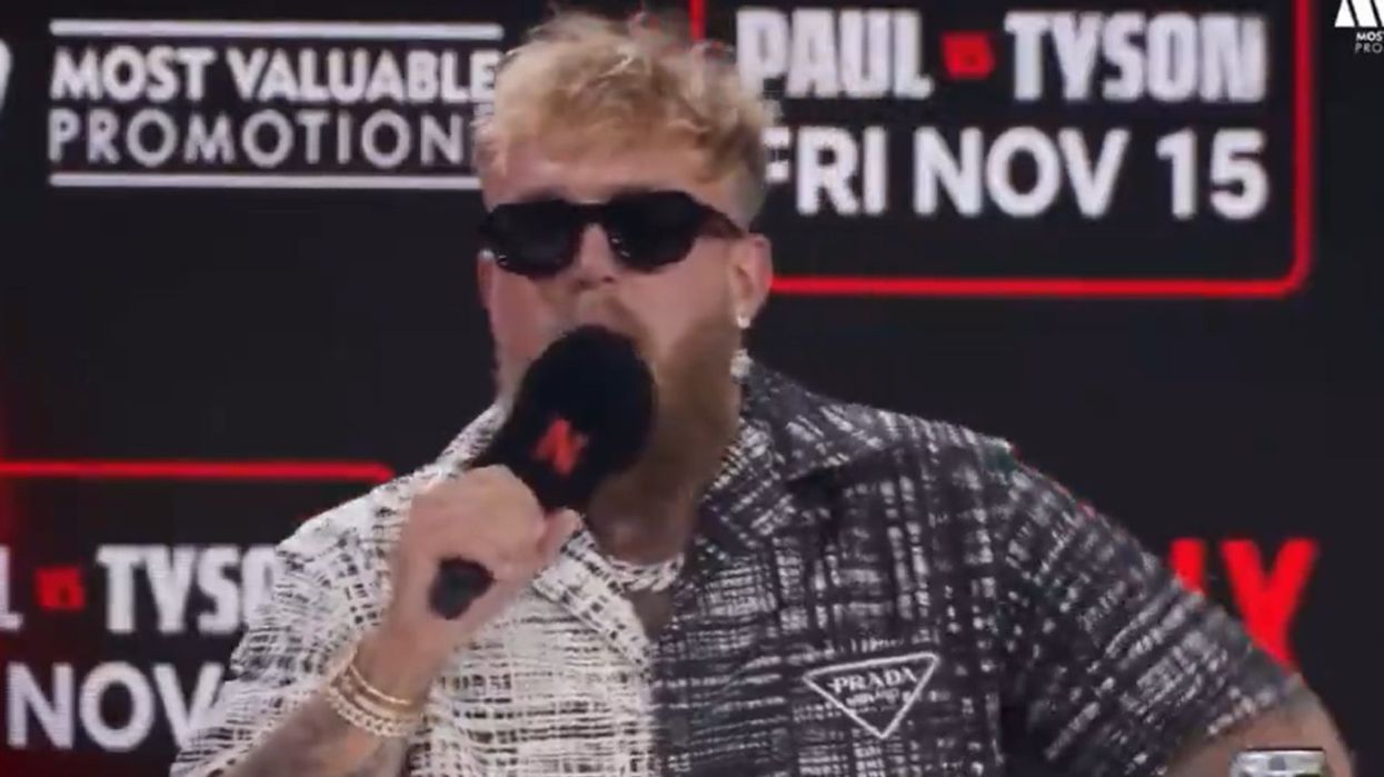 Jake Paul demands rule change to Mike Tyson fight during tense New York press conference