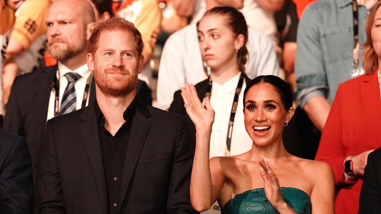 Meghan Markle wears new $30,000 diamond necklace alongside Prince Harry as couple step out in California