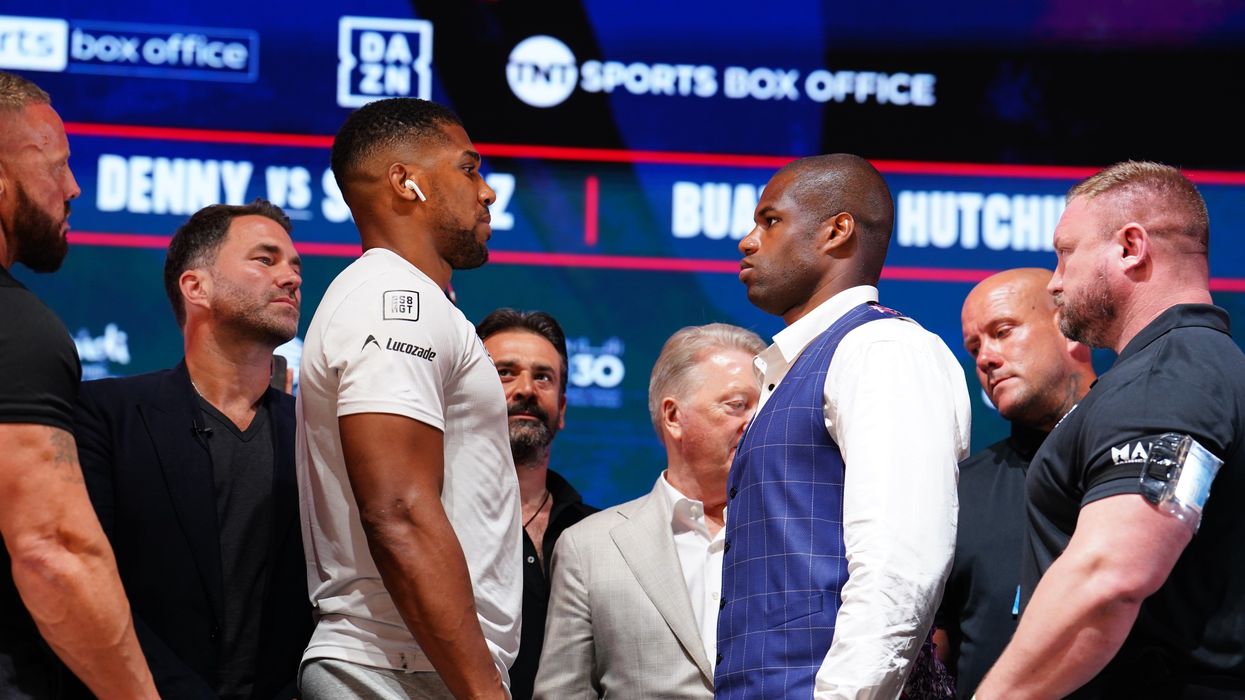 Anthony Joshua responds to Daniel Dubois claims he 'turned him into jelly'