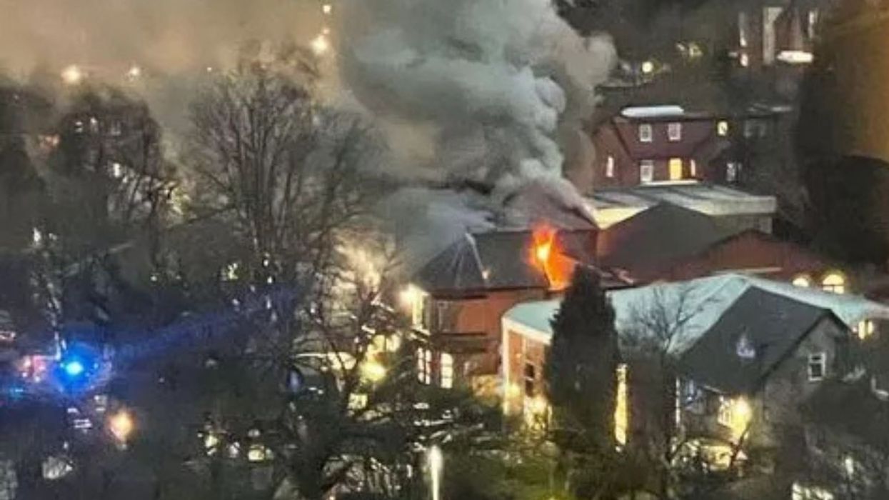 Salford fire: Blaze breaks out at Manchester synagogue as firefighters rush to put out inferno