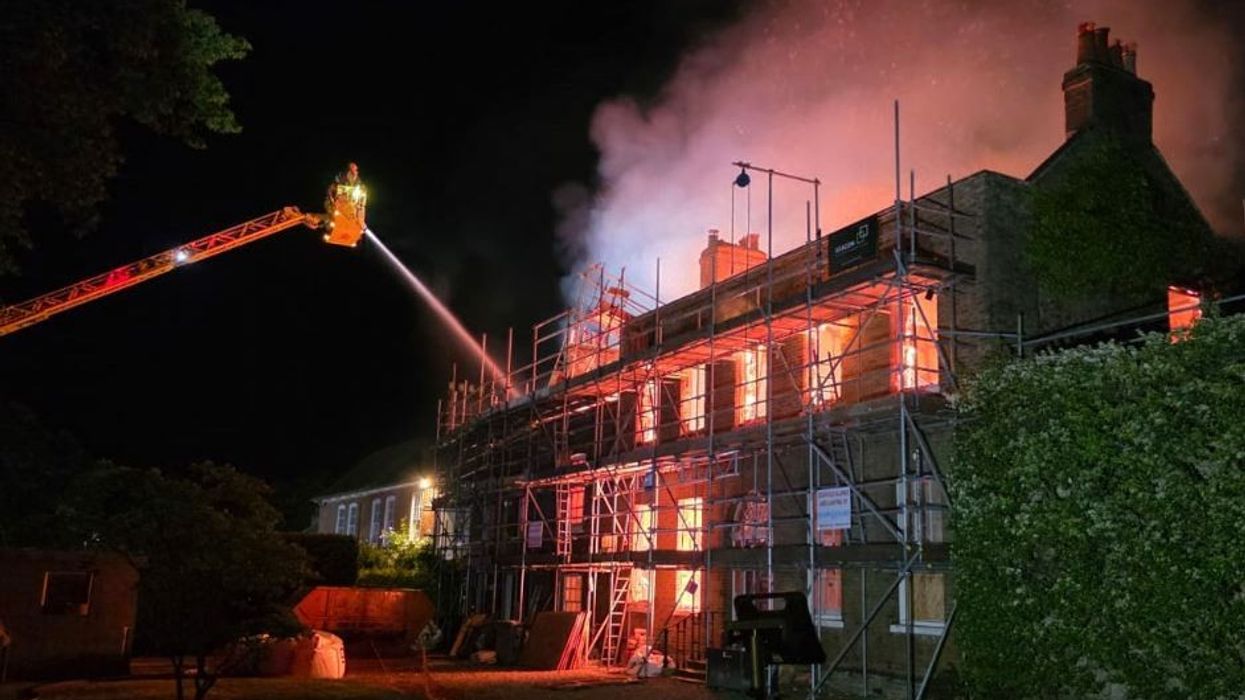 London fire: Inferno rips through £4.5m Grade-II listed mansion as 70 firefighters rush to tackle blaze