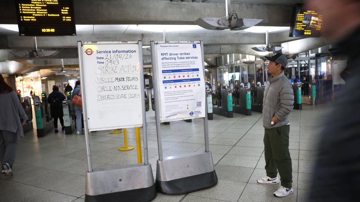 Six days of chaos begins as London tube driver strike gets underway