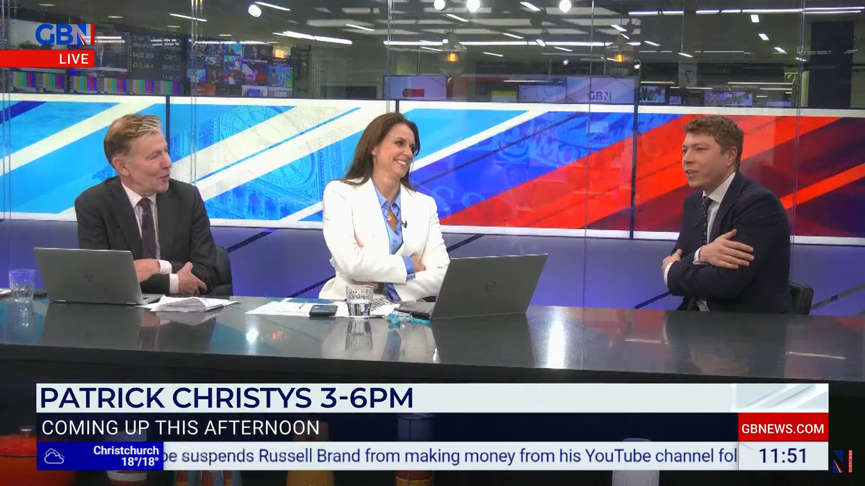 Patrick Christys stages intervention with Bev Turner and Andrew Pierce after 'frosty' atmosphere