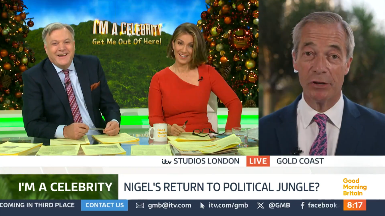 Nigel Farage dismantles 'biased' ITV GMB presenters as fans outraged at 'hatchet job' interview: 'He's too clever!'
