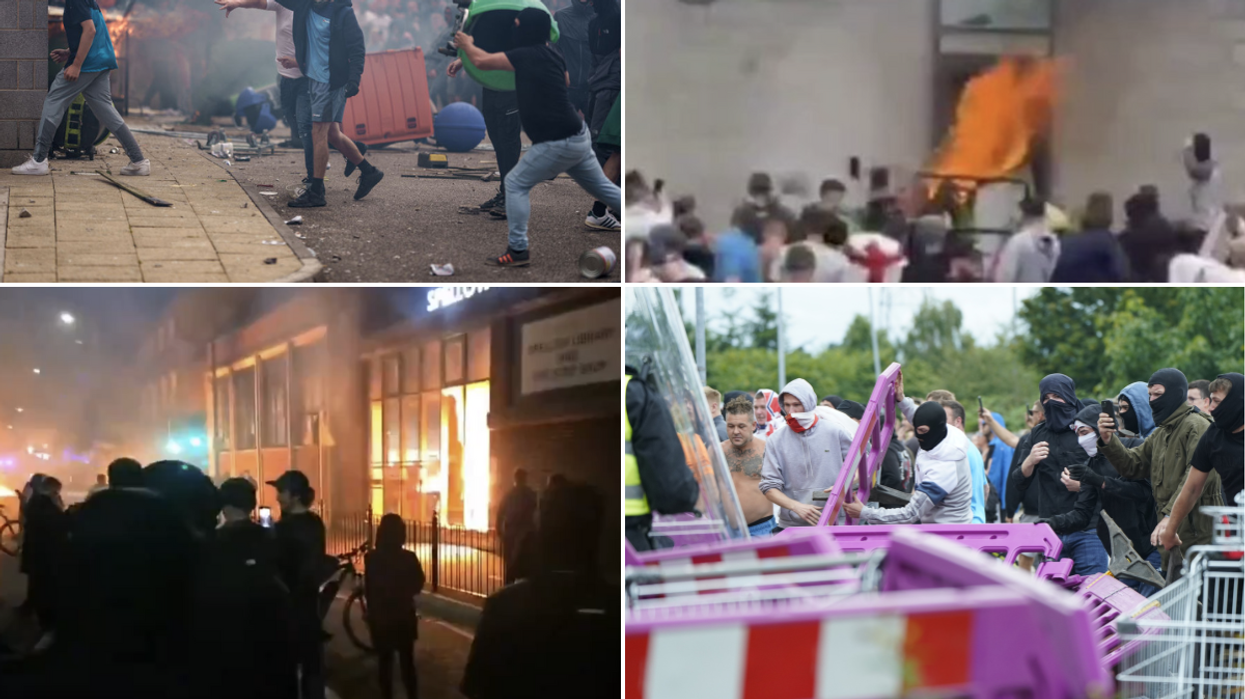 Rioters issued clear warning from Britain's top prosecutor: 'Be in no doubt, we will consider terrorism charges'