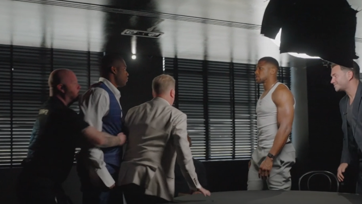 Anthony Joshua opens up on trash talk that sparked Daniel Dubois melee