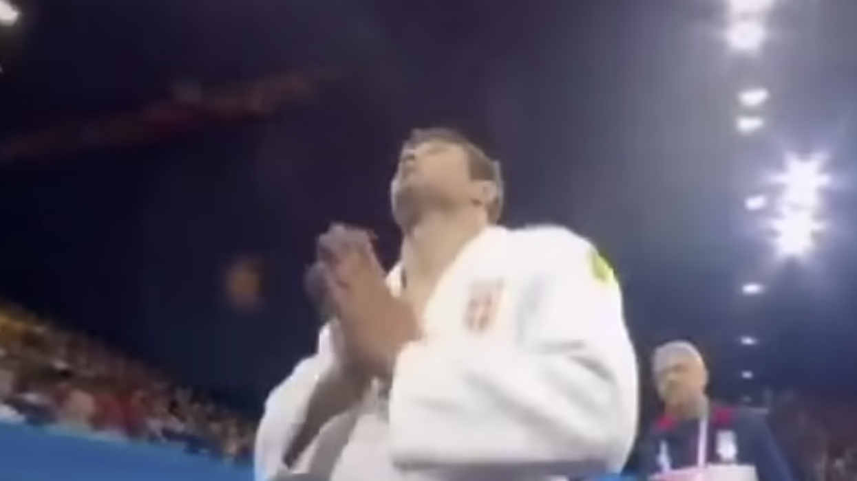 Judo champion banned for five months after 'religious gesture' made during the Olympics