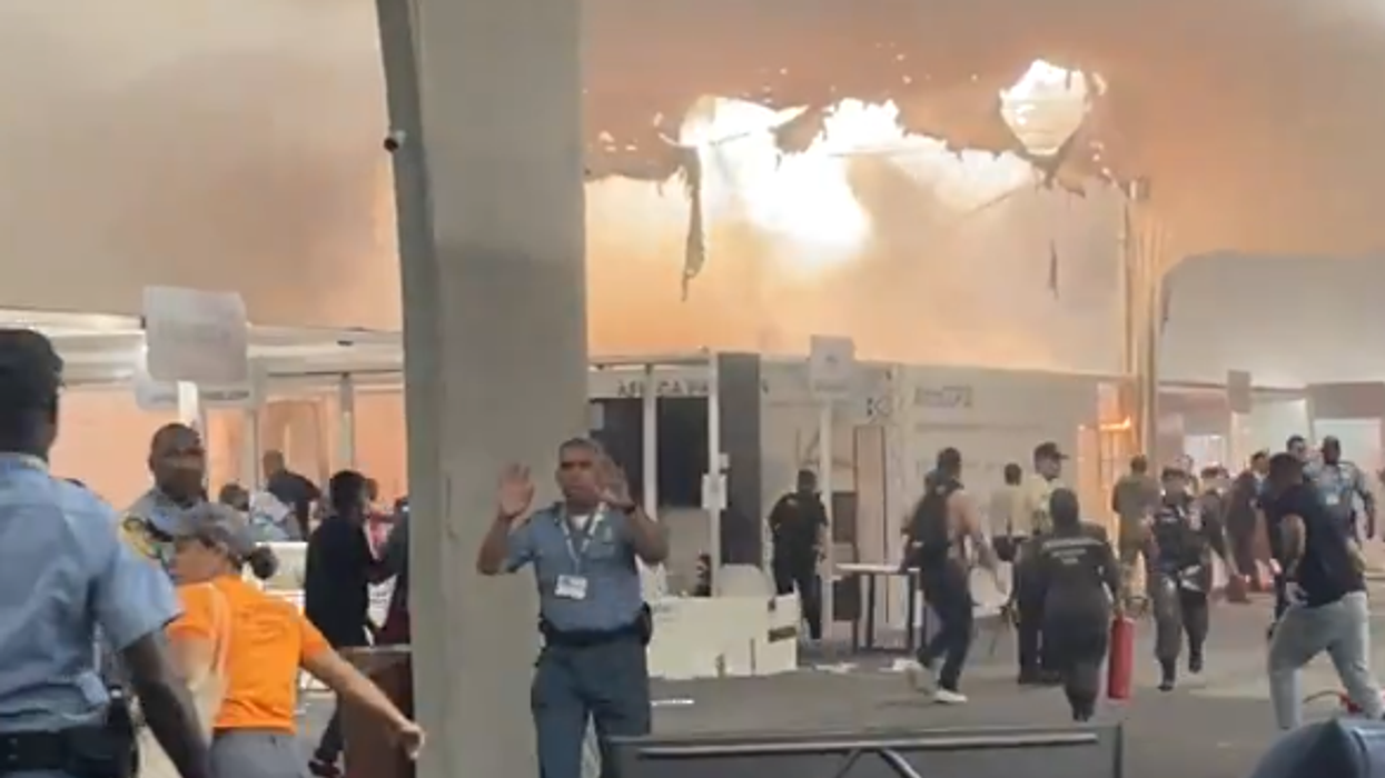 Huge fire erupts at Cop30 climate summit in Brazil