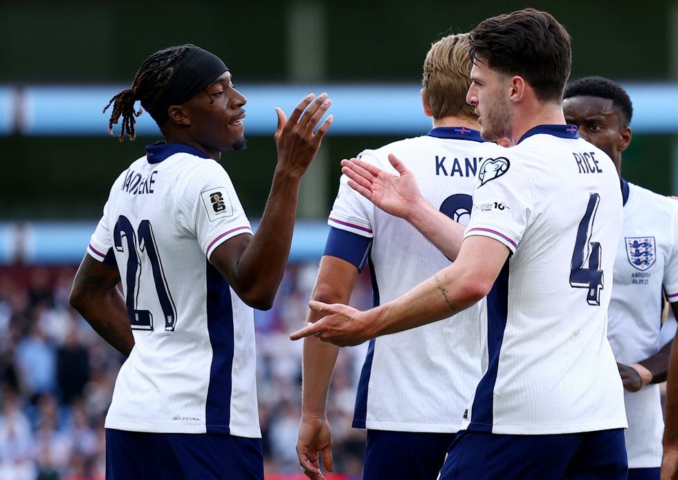 Noni Madueke was arguably England's brightest spark, forcing the own goal with a cross