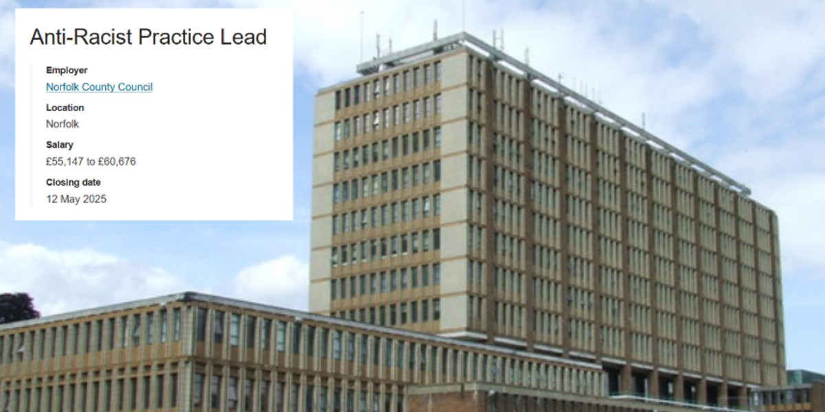 NextImg:Cash-strapped council accused of wasting money on 'guff' as it hires £60k-a-year anti-racism officer