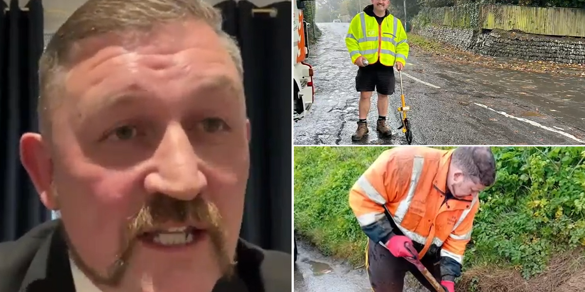 NextImg:North Devon hero saves taxpayers ‘bundle of cash’ by fixing 570 potholes in four years