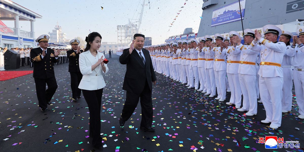 NextImg:North Korea unveils new 'nuclear-capable' warship as Kim Jong-un issues chilling threat to US