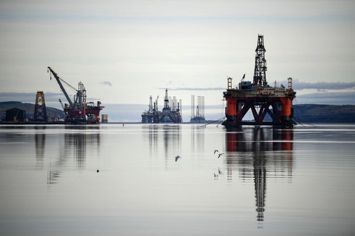 North Sea oil industry
