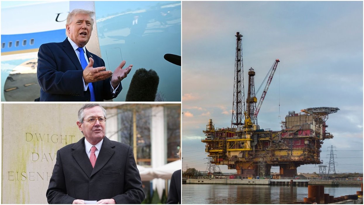 North Sea oil rig, Warren Stephens and Donald Trump