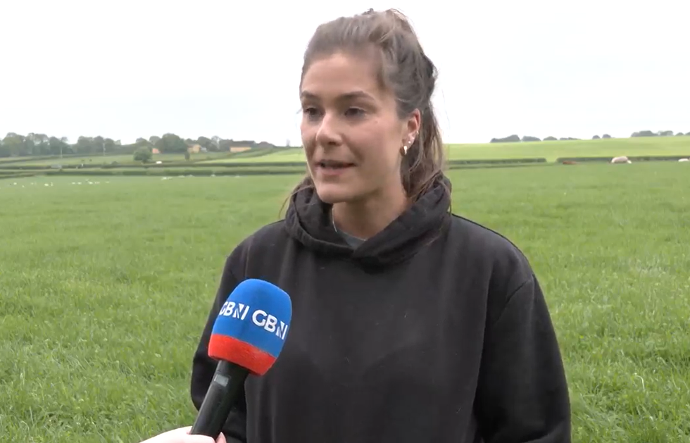 North Yorkshire sheep farmer Rebecca Wilson spoke to GB News about the situation