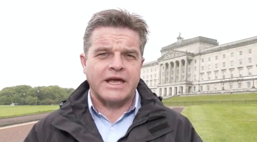 Northern Ireland reporter Dougie Beattie