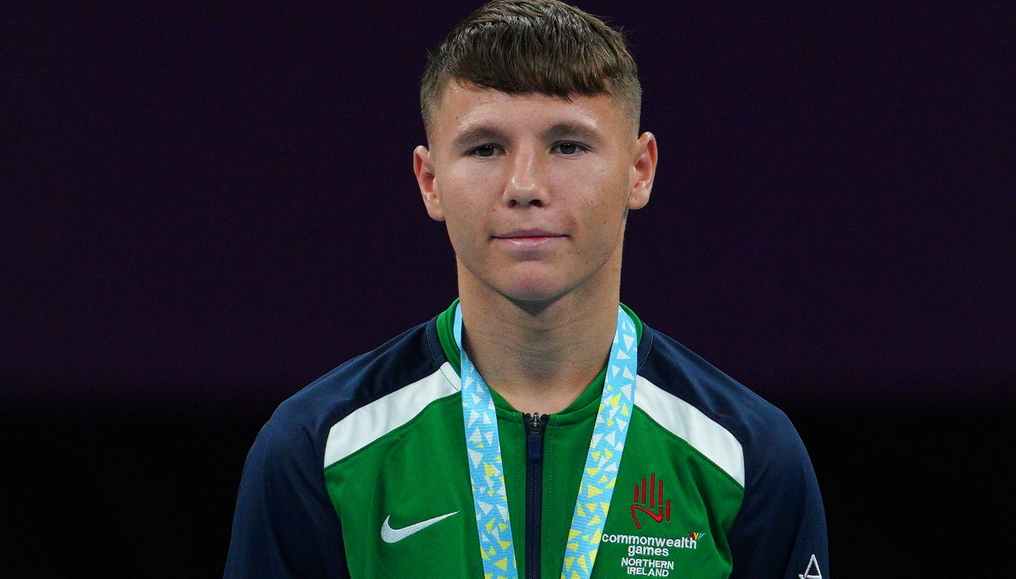 Northern Ireland's Dylan James Eagleson after winning gold in the Men's Bantam (51-54kg) at The NEC on day ten of the 2022 Commonwealth Games in Birmingham.