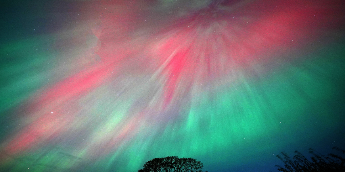 NextImg:Northern lights to light up British skies after stunning 'cannibal' solar storm strikes
