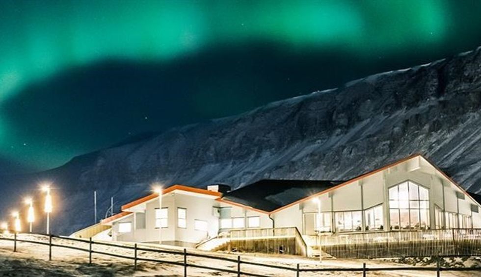Northern Lights in Svalbard, Norway