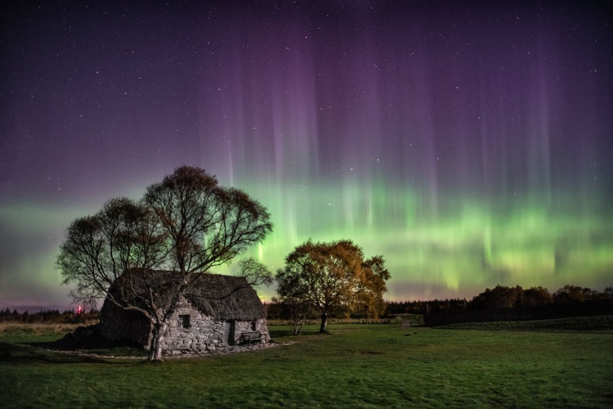 Northern Lights over Scotland