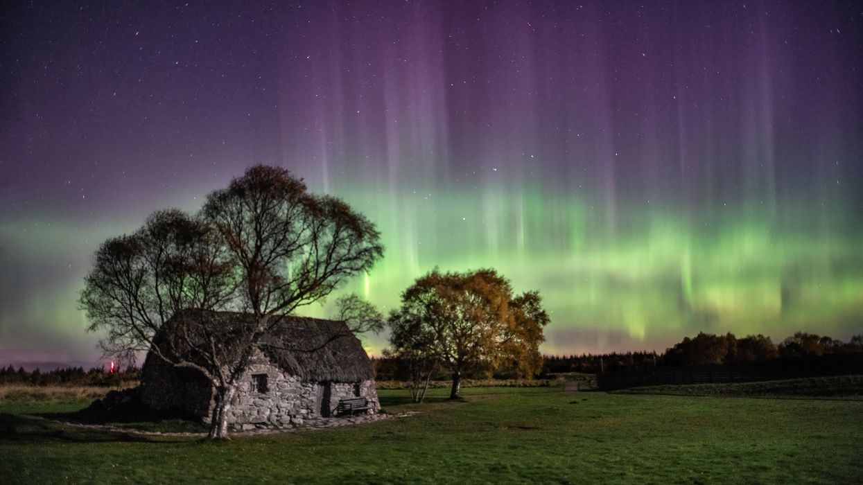 Northern Lights over Scotland