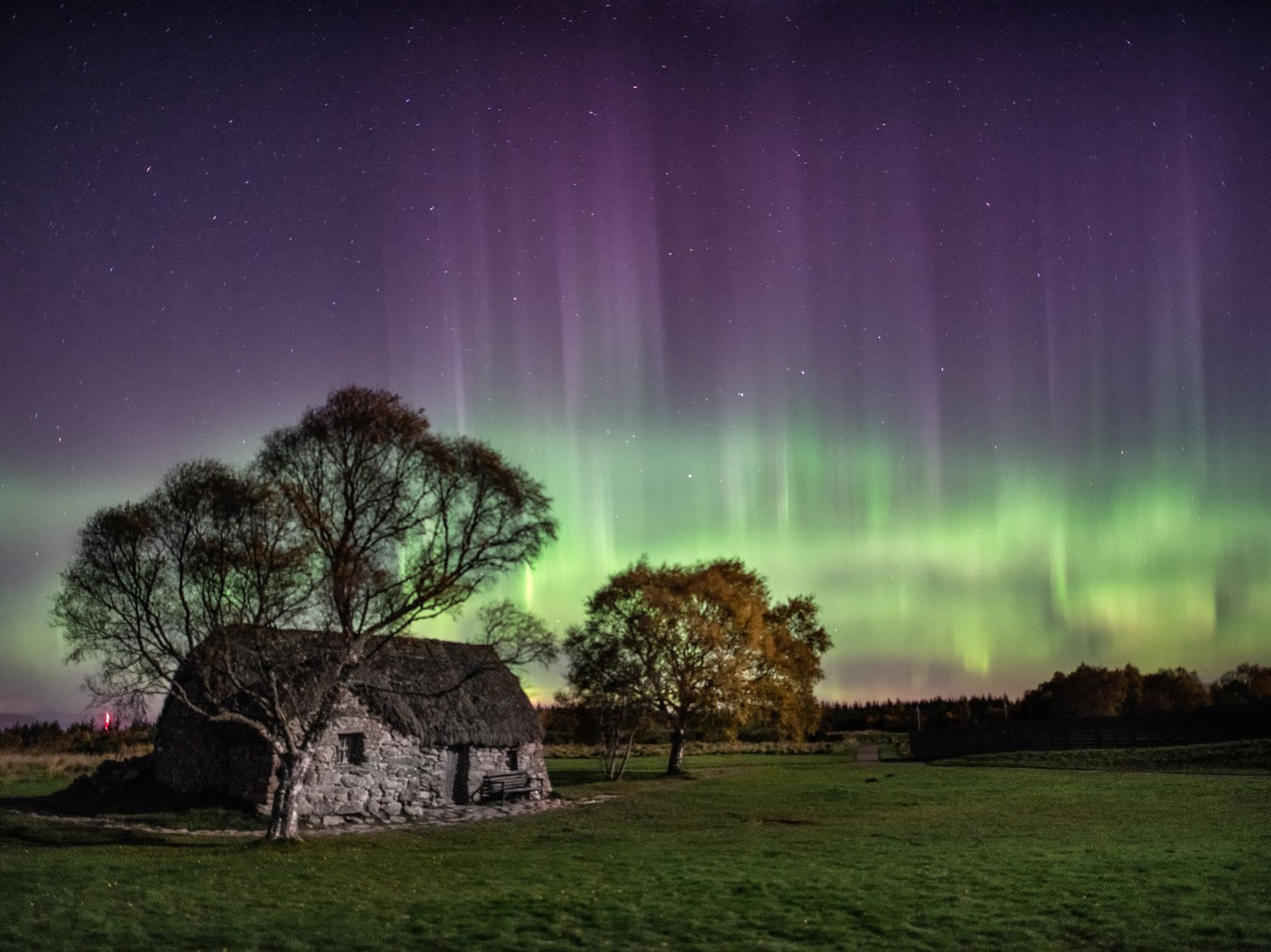 Northern Lights over Scotland