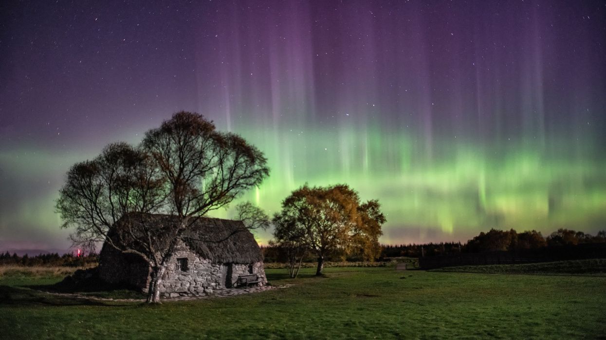 Northern Lights over Scotland
