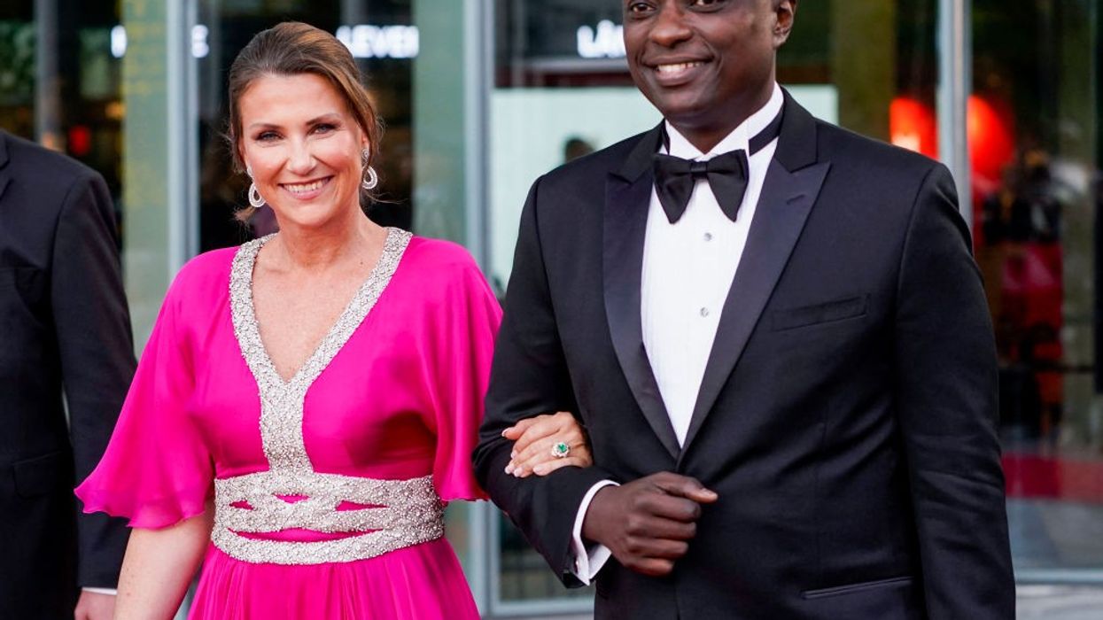  Norway's Princess Martha Louise and her American fiancé Durek Verrett