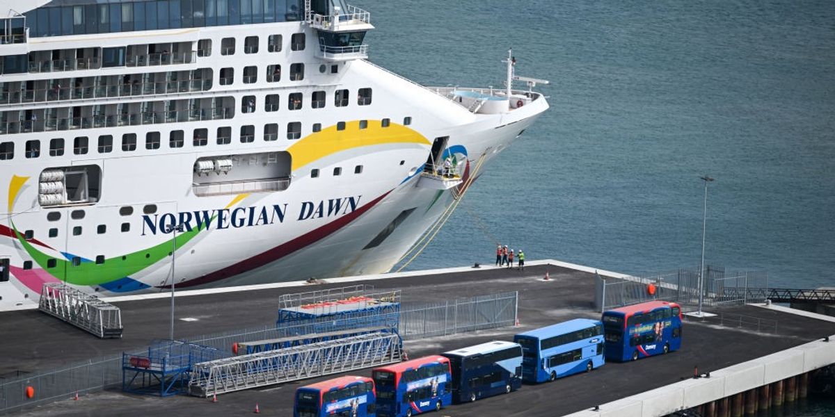 NextImg:Tourists imprisoned on cruise ship as 15 people contract stomach illness amid fears of 'Cholera outbreak'