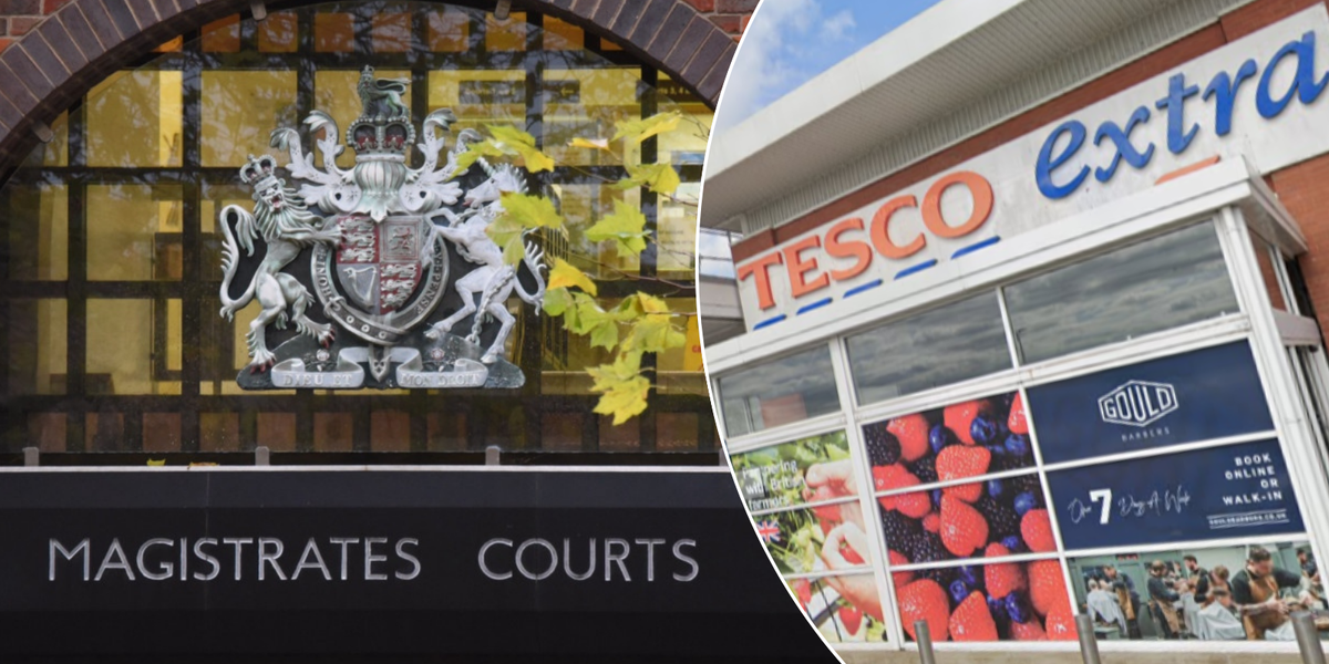 NextImg:Tesco car park chaos after elderly driver mistakenly presses wrong pedal in car
