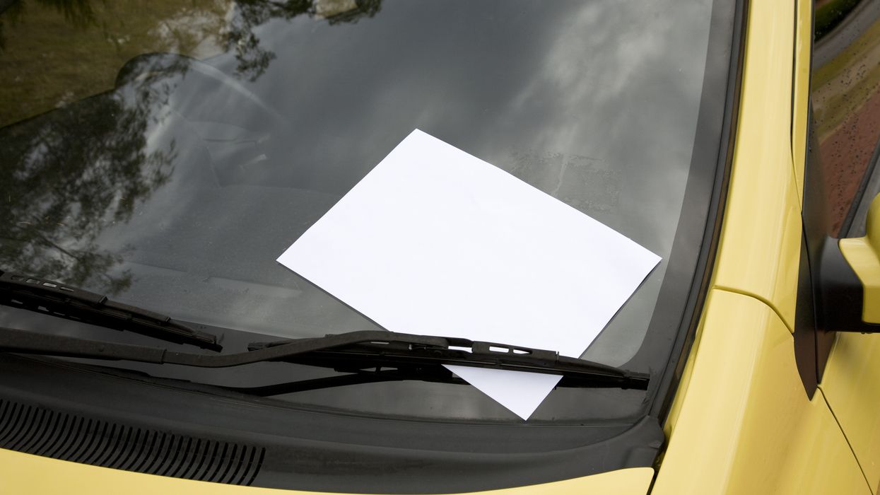 Note on a car