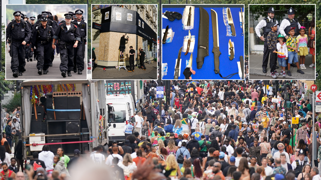 Notting Hill Carnival collage