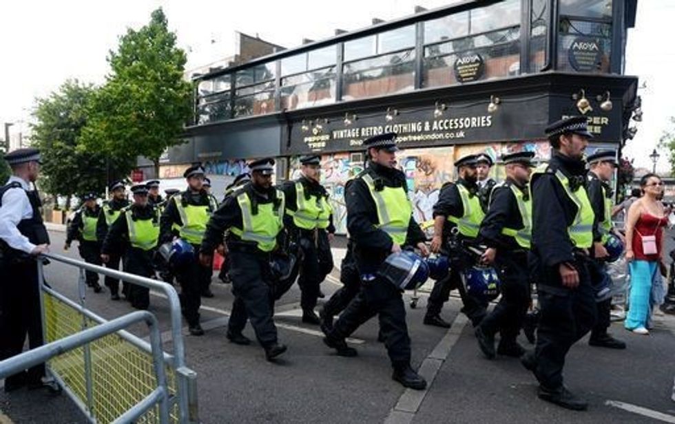Notting Hill Carnival police