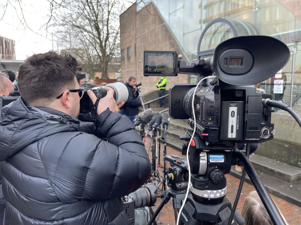 Nottingham attacks: Behind the media's lens