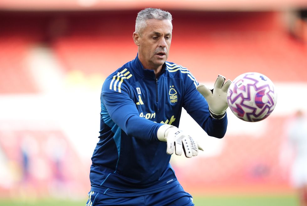 Nottingham Forest goalkeeping coach Rui Barbosa injured himself celebrating Chris Wood's goal