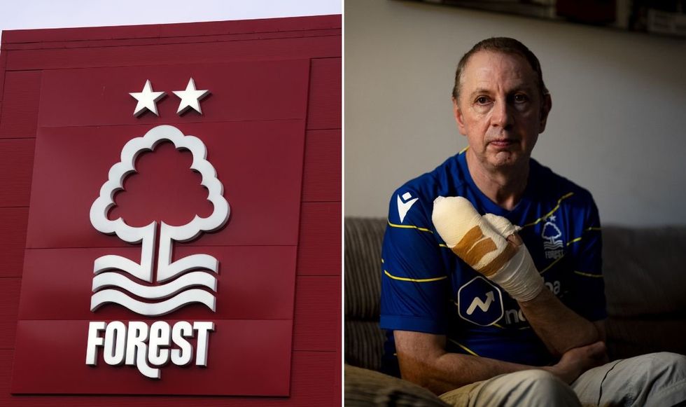 Nottingham Forest have donated \u00a310,000 to Stephen Crean, as well as offered him a season ticket