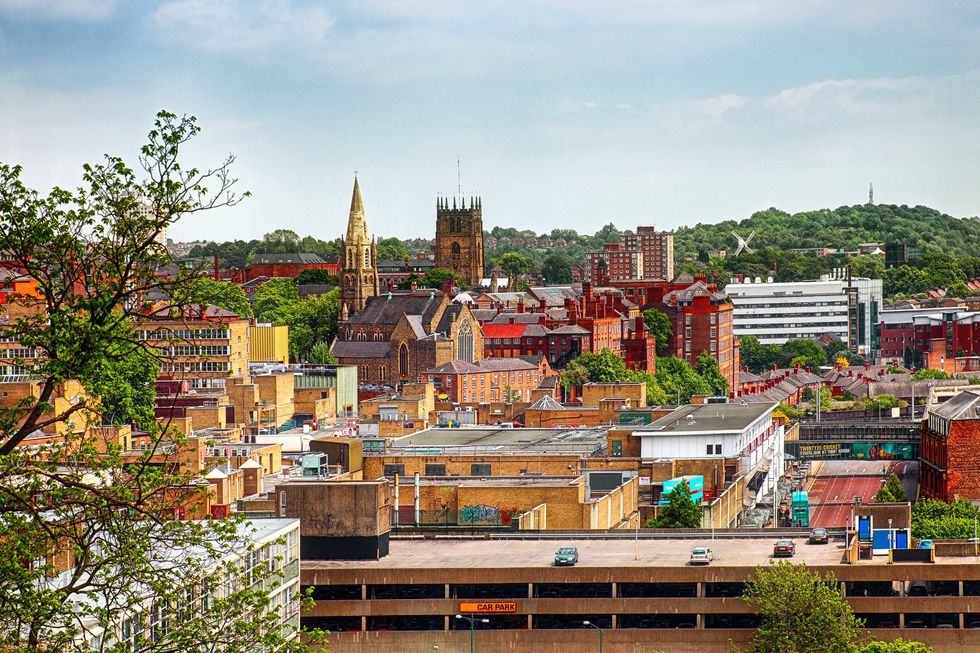 Nottingham skyline