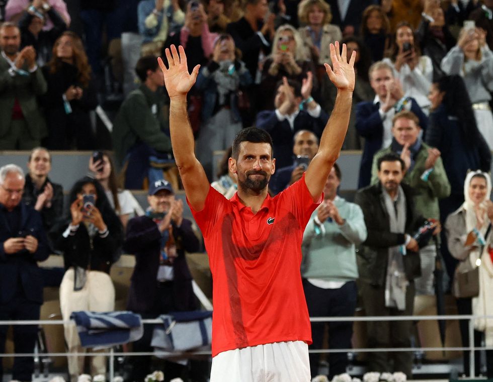 Novak Djokovic admitted it could be his last match at Roland Garros