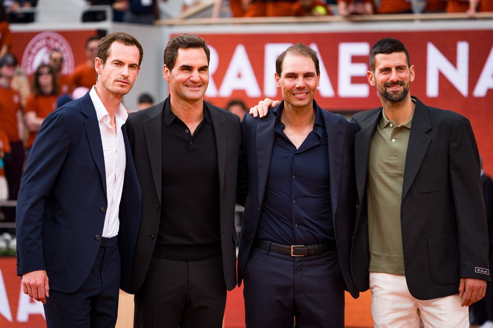 Novak Djokovic Andy Murray Rafael Nadal