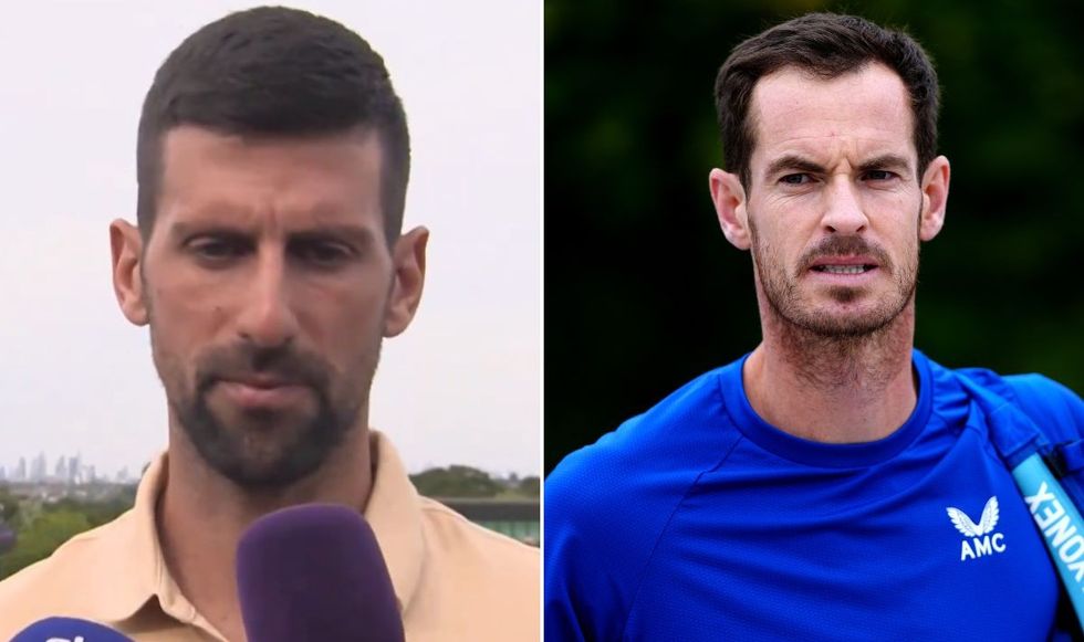 Novak Djokovic Andy Murray Wimbledon