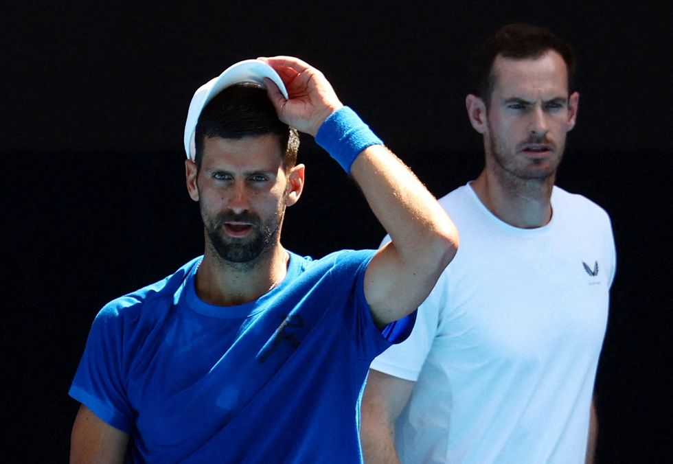 Novak Djokovic Australian Open Andy Murray