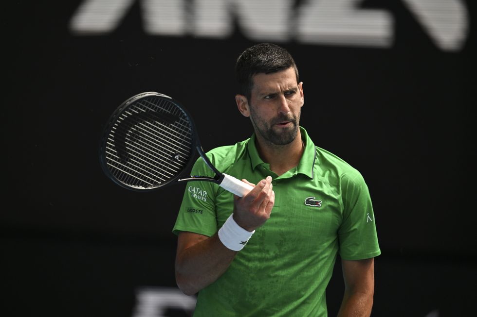 Novak Djokovic bristled at suggestions he is now pursuing Jannik Sinner and Carlos Alcaraz at Grand Slam tournaments, labelling the characterisation "a little bit disrespectful" during a tense post-match press conference at the Australian Open