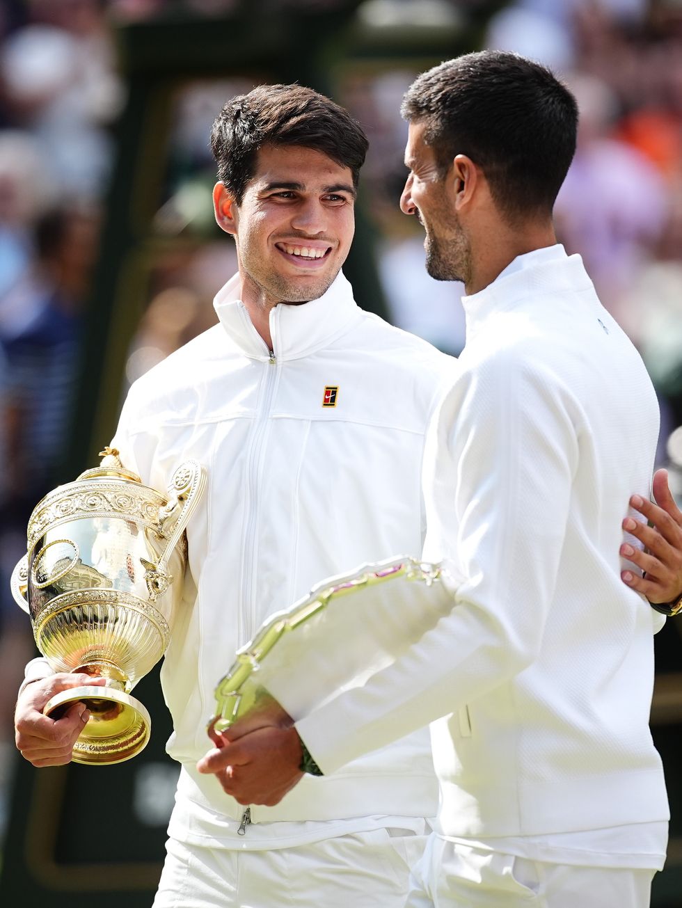 Novak Djokovic Carlos Alcaraz Wimbledon