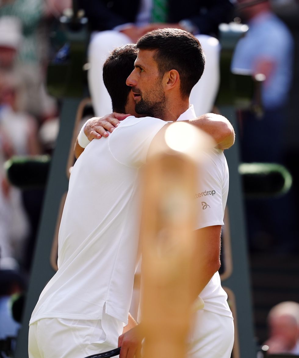 Novak Djokovic Carlos Alcaraz