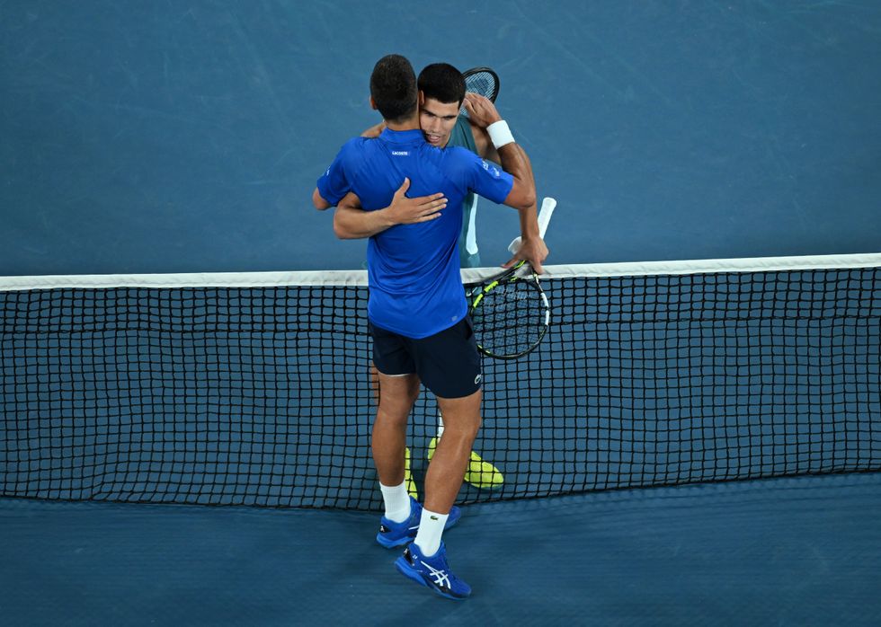 Novak Djokovic Carlos Alcaraz