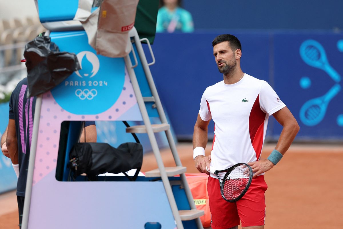 Novak Djokovic dropped just one game against Matthew Ebden
