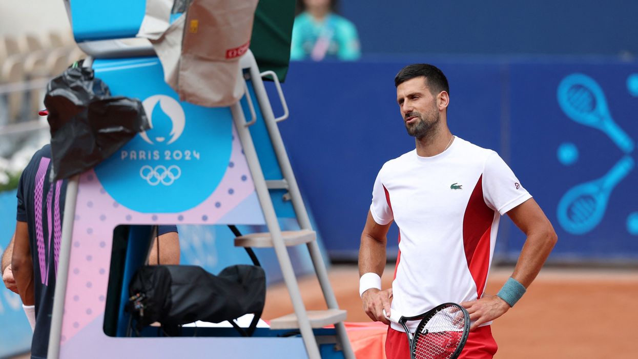 Novak Djokovic dropped just one game against Matthew Ebden