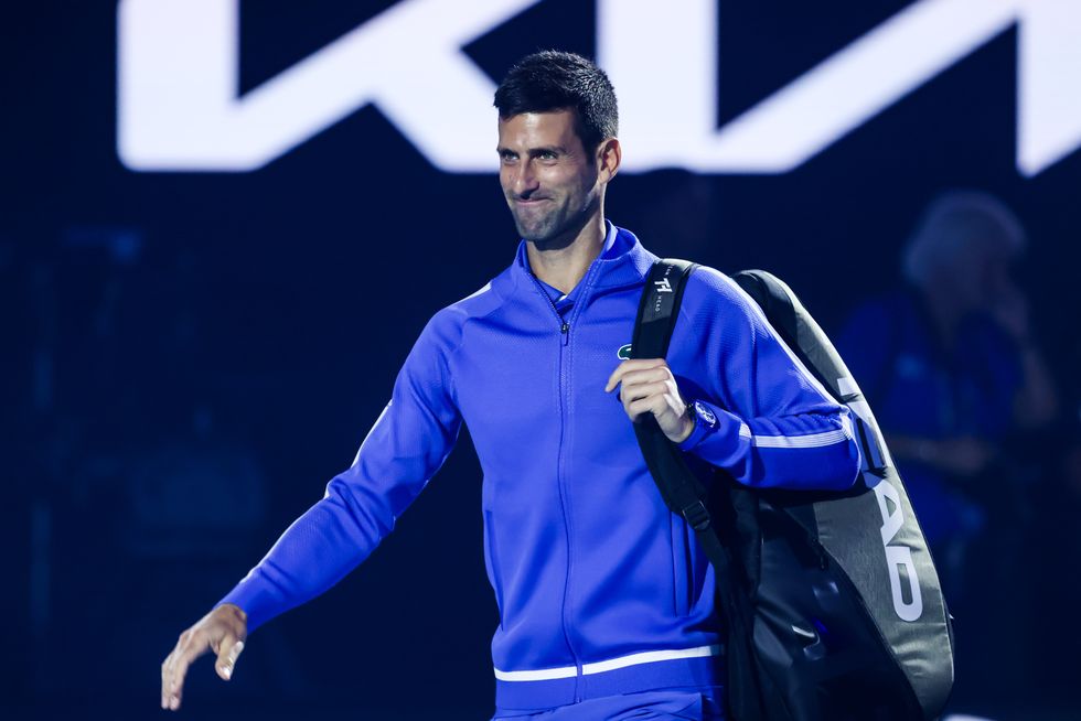 Novak Djokovic faces Dino Prizmic in the first round