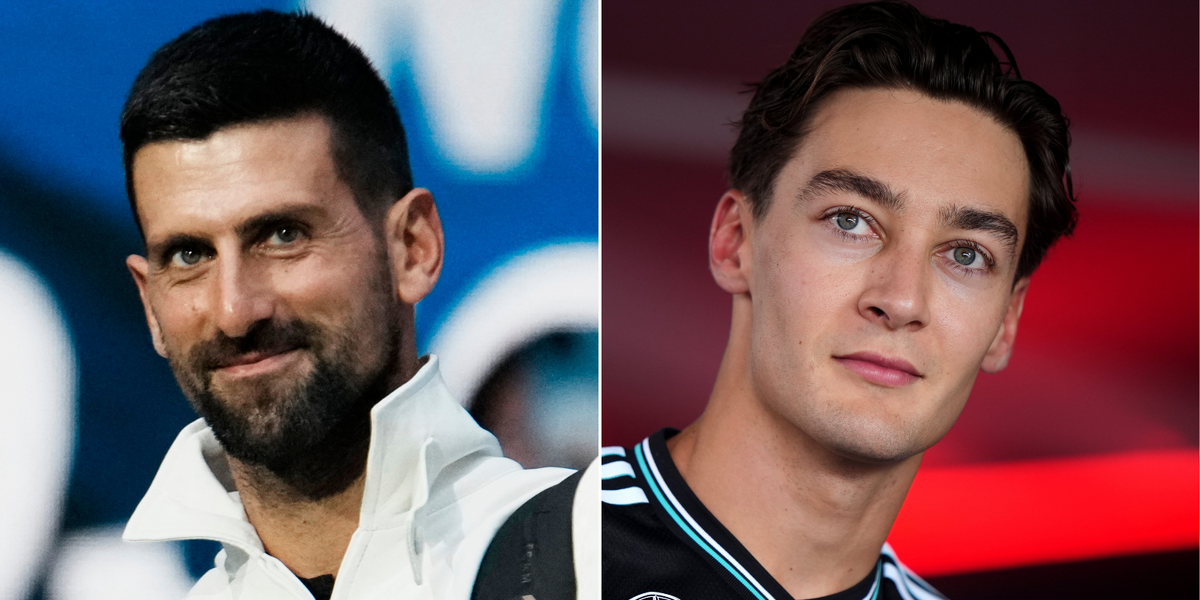 George Russell provides details of inspirational Novak Djokovic chat ahead of Dutch Grand Prix